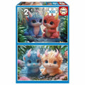 Puzzle Educa Adorable Monsters 100 Stücke (2 Stück)