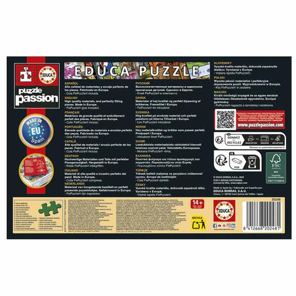 Puzzle Educa Europe Minature 1000 Stücke