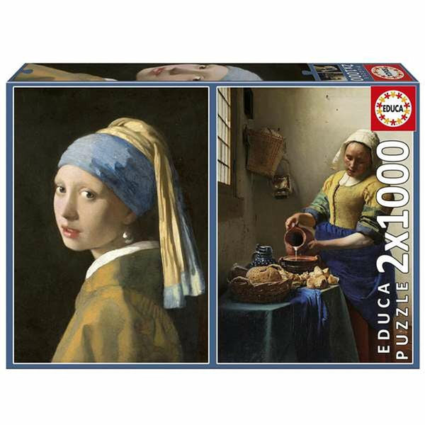 Puzzle Educa Vermeer (2 Stück)