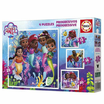 Set mit 4 Puzzeln Educa Ariel