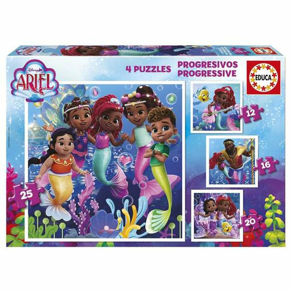 Set mit 4 Puzzeln Educa Ariel