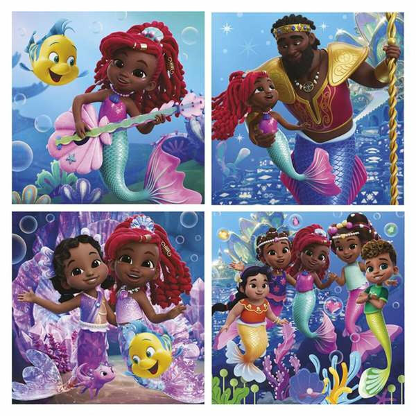 Set mit 4 Puzzeln Educa Ariel