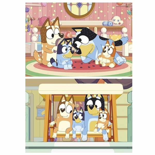 Set mit 2 Puzzeln Educa Bluey (2 Stück)