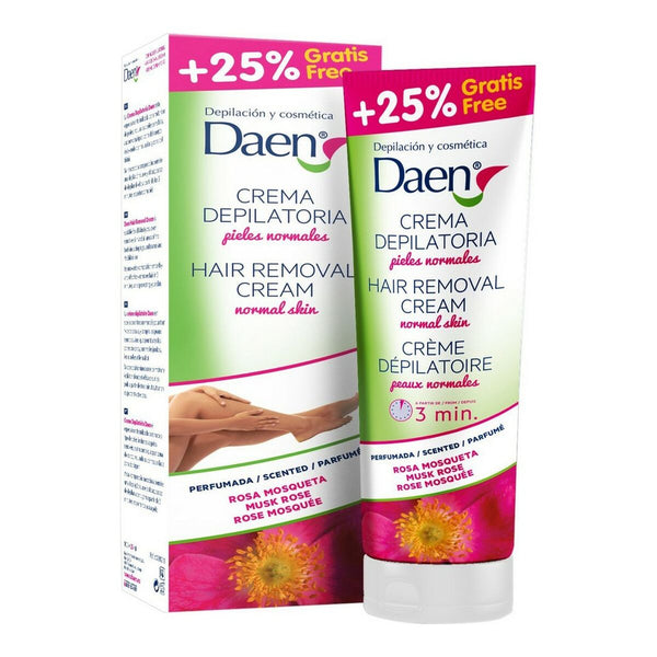 Enthaarungscreme für den Körper Musk Rose Daen 100532 125 ml