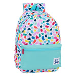 Schulrucksack Benetton Painting Bunt