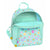 Kinderrucksack Smiley Summer fun türkis 25 x 30 x 13 cm Mini