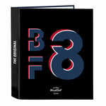 Ringbuch BlackFit8 Urban Schwarz Marineblau A4 27 x 33 x 6 cm