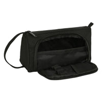Schulmäppchen BlackFit8 Gradient Schwarz Militärgrün 20 x 11 x 8.5 cm