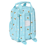 Schulrucksack Safta Abeja Hellblau 20 x 28 x 8 cm