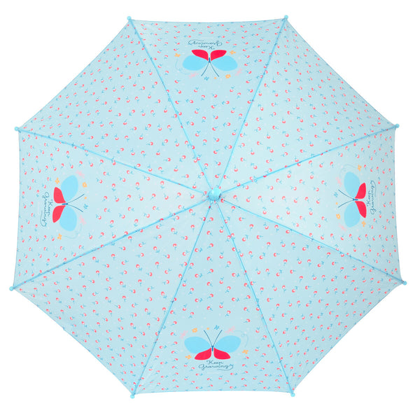 Regenschirm BlackFit8 Mariposa Blau Ø 86 cm