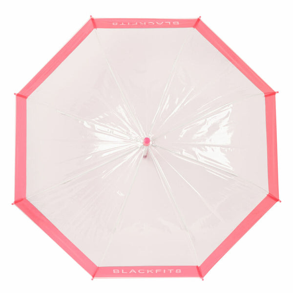 Regenschirm BlackFit8 Glow up Rosa Durchsichtig PoE Ø 70 cm