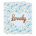 Ringbuch Moos Lovely Blau A4 27 x 33 x 6 cm