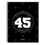 Notizbuch Safta California Schwarz A4 120 Blatt