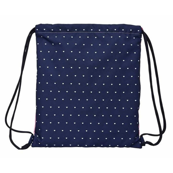 Rucksacktasche mit Bändern Safta Friendship 35 x 40 x 1 cm