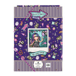 Faltblatt Gorjuss Up and away Lila