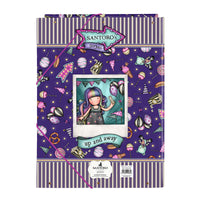 Faltblatt Gorjuss Up and away Lila