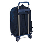 Schulrucksack mit Rädern Batman Legendary Marineblau 30 x 43 x 14 cm
