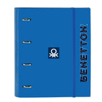 Ringbuch Benetton Deep water Blau (27 x 32 x 3.5 cm)