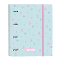Ringbuch Moos Garden 27 x 32 x 3.5 cm türkis