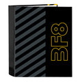Ringbuch BlackFit8 Zone Schwarz A4 27 x 33 x 6 cm