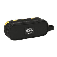 Zweifaches Mehrzweck-Etui BlackFit8 Zone Schwarz 21 x 8 x 6 cm
