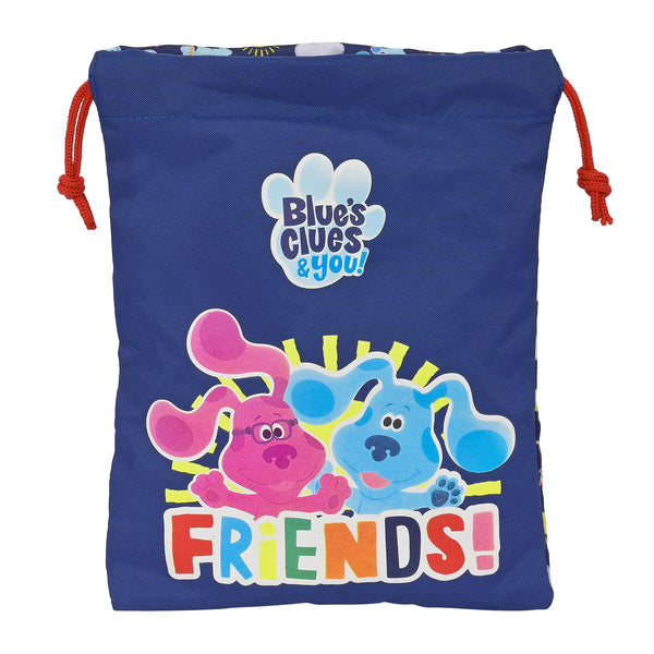 Imbiss-Täschchen Blue's Clues Marineblau PVC 20 x 25 cm Sack