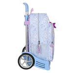 Schulrucksack mit Rädern Frozen Believe Lila 33 x 42 x 14 cm