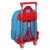 Schulrucksack mit Rädern SuperThings Rescue force 27 x 33 x 10 cm Blau