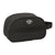 Reise-Toilettentasche BlackFit8 Old school Schwarz Grau Wiederverwertbar 26 x 15 x 12 cm