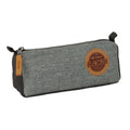 Allzwecktasche BlackFit8 Old school Schwarz Grau 21 x 8 x 7 cm