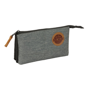 Allzwecktasche BlackFit8 Old school Schwarz Grau 22 x 12 x 3 cm