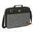 Schultasche BlackFit8 Old school Schwarz Grau 38 x 28 x 6 cm