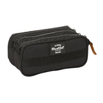 Allzwecktasche BlackFit8 Old school Schwarz Grau 21,5 x 10 x 8 cm