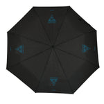 Faltbarer Regenschirm BlackFit8 California Blau Schwarz Ø 98 cm