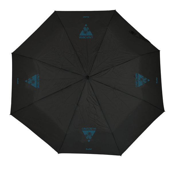 Faltbarer Regenschirm BlackFit8 California Blau Schwarz Ø 98 cm