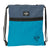 Rucksacktasche mit Bändern BlackFit8 California Blau Schwarz 35 x 40 x 1 cm