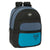 Schulrucksack BlackFit8 California Blau Schwarz 32 x 42 x 15 cm
