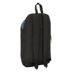 Lässiger Rucksack BlackFit8 California Blau Schwarz 22 x 39 x 10 cm