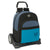 Schulrucksack mit Rädern BlackFit8 California Blau Schwarz 32 x 42 x 15 cm
