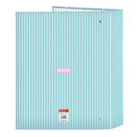 Ringbuch Moos Butterflies Blau A4 27 x 33 x 6 cm