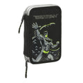 Doppel-Federtasche Batman Game over Schwarz 12.5 x 19.5 x 4 cm Doppel-Federtasche 29 Stücke