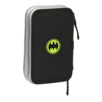 Doppel-Federtasche Batman Game over Schwarz 12.5 x 19.5 x 4 cm Doppel-Federtasche 29 Stücke