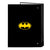 Ringbuch Batman Game over Schwarz A4 26.5 x 33 x 4 cm