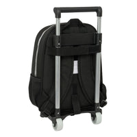 Schulrucksack mit Rädern Batman Game over Schwarz 27 x 33 x 10 cm