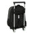 Schulrucksack mit Rädern Batman Game over Schwarz 27 x 33 x 10 cm