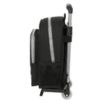 Schulrucksack mit Rädern Batman Game over Schwarz 27 x 33 x 10 cm