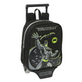 Schulrucksack mit Rädern Batman Game over Schwarz 22 x 27 x 10 cm