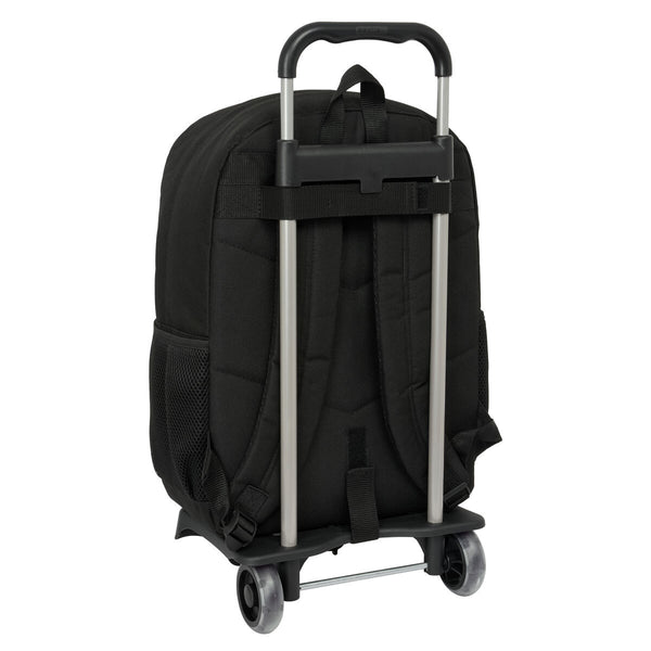 Schulrucksack mit Rädern Batman Game over Schwarz 30 x 43 x 14 cm
