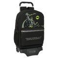 Schulrucksack mit Rädern Batman Game over Schwarz 30 x 43 x 14 cm