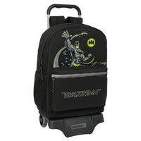 Schulrucksack mit Rädern Batman Game over Schwarz 30 x 43 x 14 cm